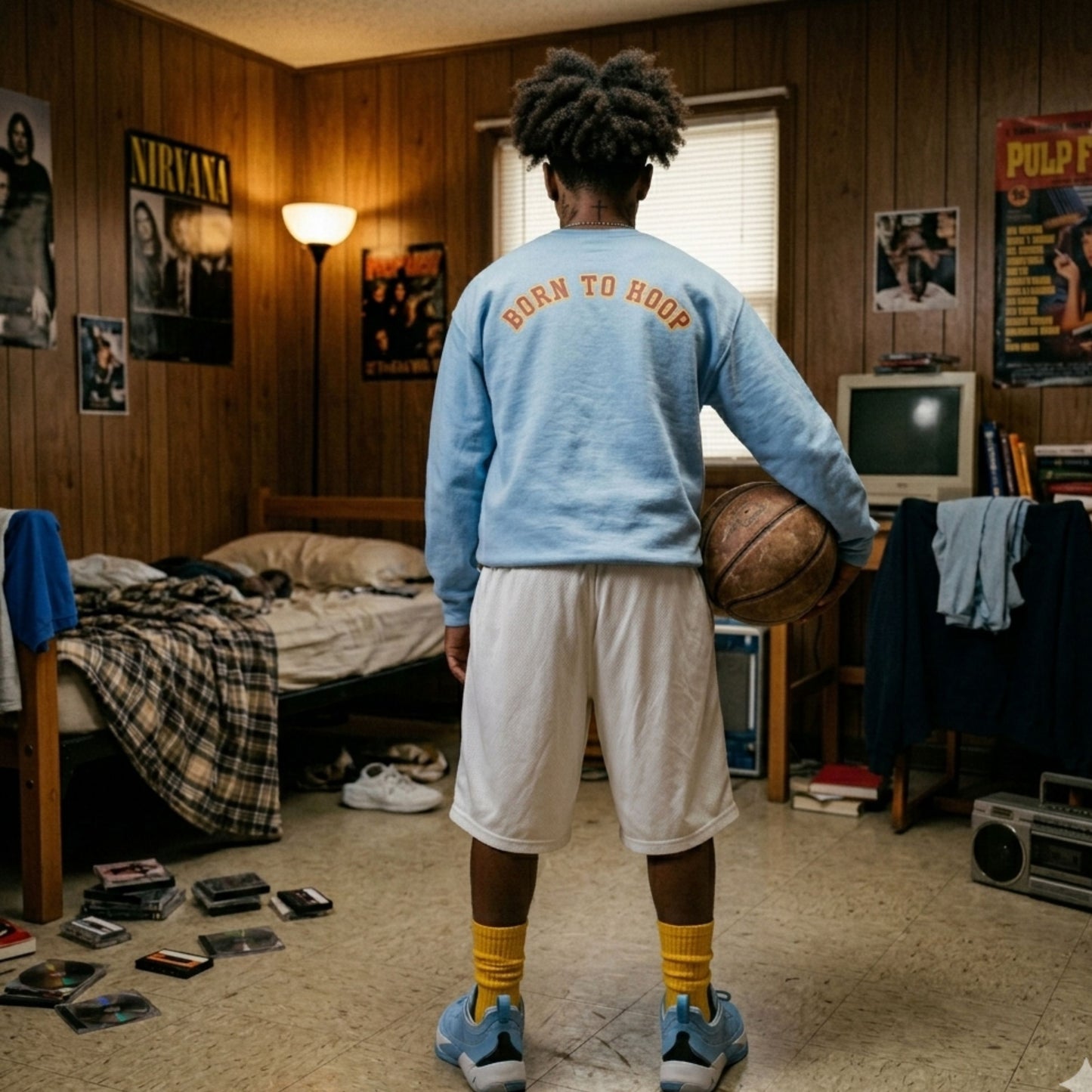 Born To Hoop Crewneck