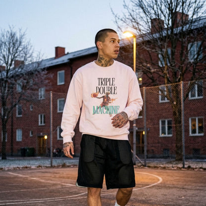Triple Double Machine Crewneck