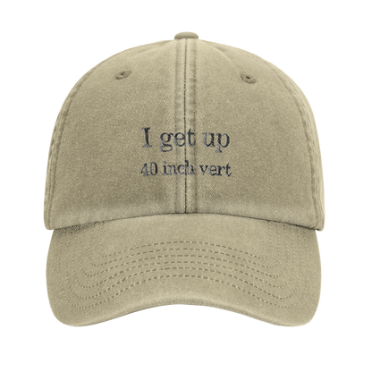 I Get Up Cap