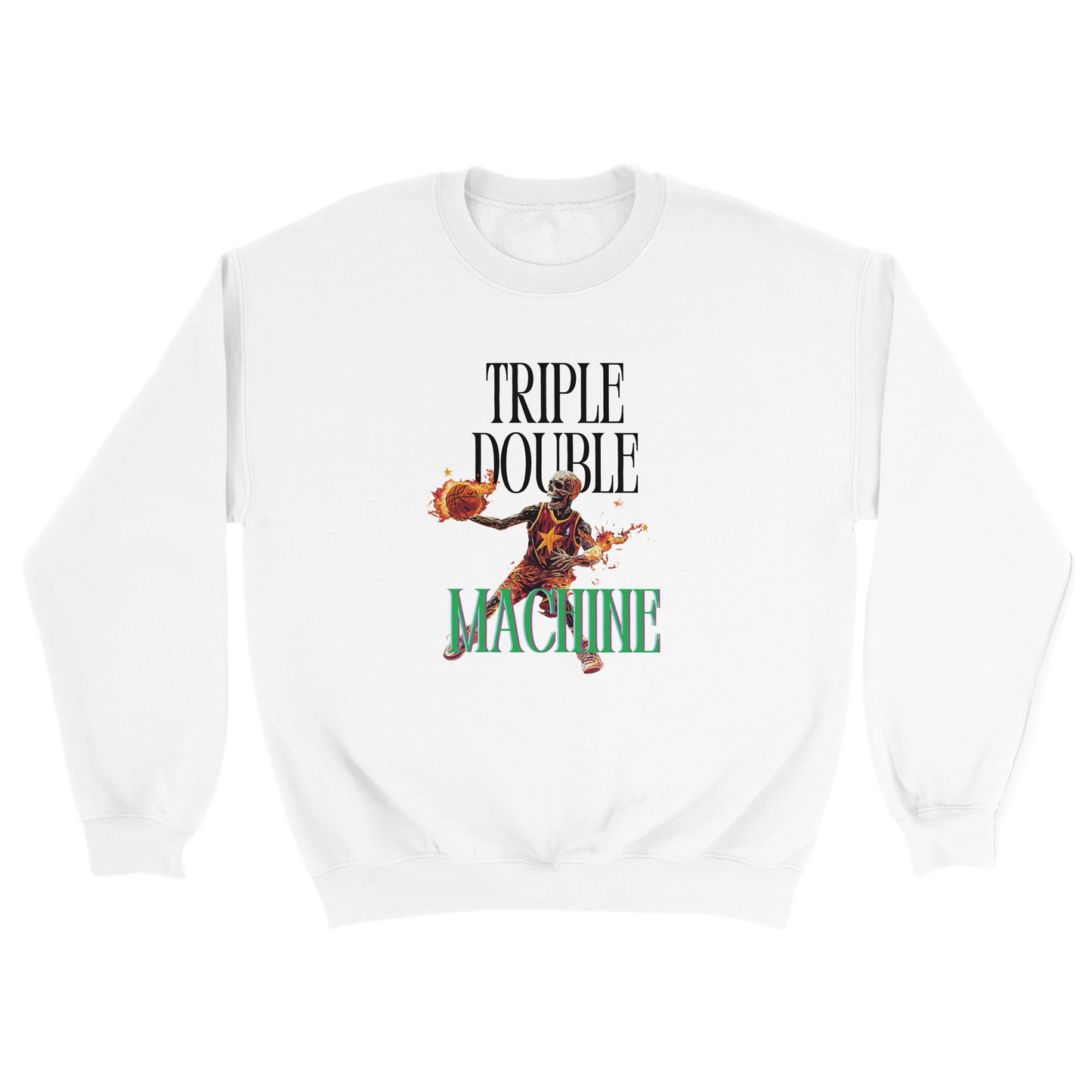 Triple Double Machine Crewneck