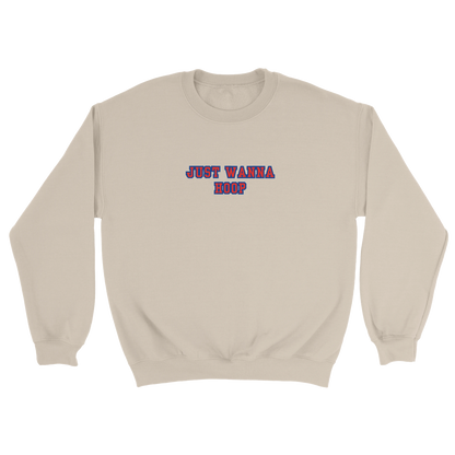 Just Wanna Hoop Crewneck