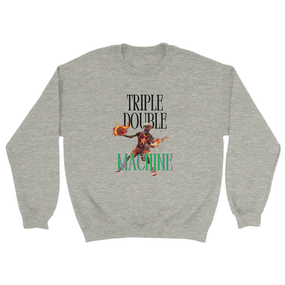 Triple Double Machine Crewneck
